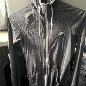 Nike Grey Athleisure Zip Up - XS
